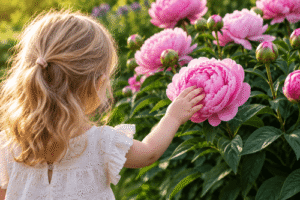 are peonies dangerous for children