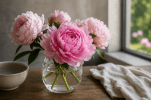 how to prevent peonies from changing color