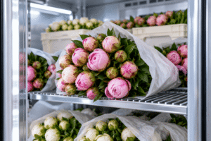 preserve peony flowers